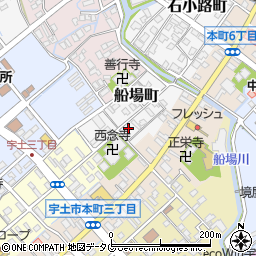 熊本県宇土市船場町24周辺の地図