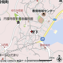 長崎県長崎市香焼町里下1088周辺の地図