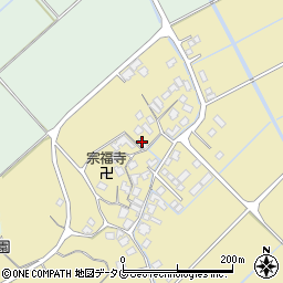 熊本県宇土市椿原町523周辺の地図
