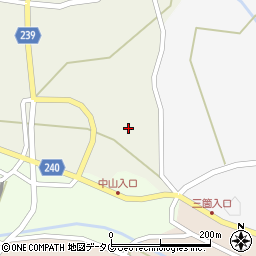 熊本県上益城郡甲佐町田口528周辺の地図
