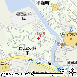長崎県長崎市末石町419周辺の地図