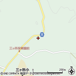 宮崎県西臼杵郡五ヶ瀬町三ヶ所10859周辺の地図