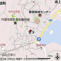 長崎県長崎市香焼町里下1082周辺の地図