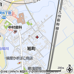 熊本県宇土市旭町217周辺の地図