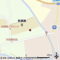 熊本県上益城郡山都町城平887周辺の地図