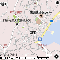 長崎県長崎市香焼町里下1084周辺の地図