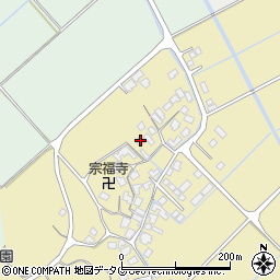 熊本県宇土市椿原町522周辺の地図