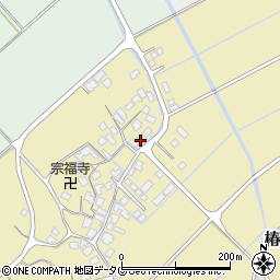 熊本県宇土市椿原町510周辺の地図