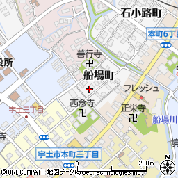 熊本県宇土市船場町57周辺の地図