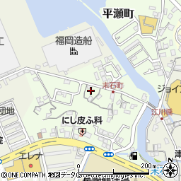 長崎県長崎市末石町405周辺の地図
