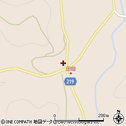 熊本県上益城郡御船町水越2416周辺の地図