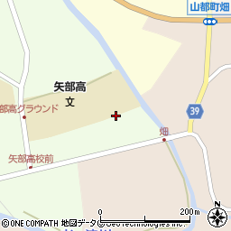 熊本県上益城郡山都町城平888周辺の地図
