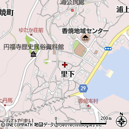 長崎県長崎市香焼町里下1083周辺の地図