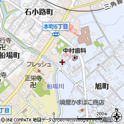 熊本県宇土市旭町155周辺の地図