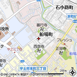 熊本県宇土市船場町59周辺の地図