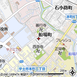 熊本県宇土市船場町56周辺の地図