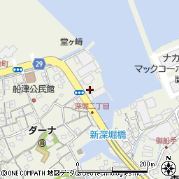 松崎整骨院周辺の地図