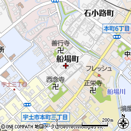 熊本県宇土市船場町51周辺の地図