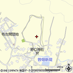 熊本県宇土市岩古曽町周辺の地図