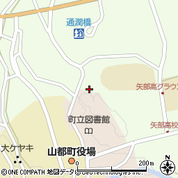 熊本県上益城郡山都町城平781周辺の地図