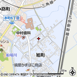 熊本県宇土市旭町228周辺の地図