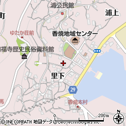 長崎県長崎市香焼町里下1067周辺の地図