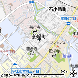熊本県宇土市船場町46周辺の地図