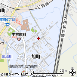 熊本県宇土市旭町232周辺の地図