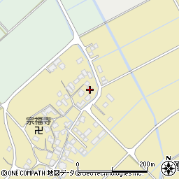 熊本県宇土市椿原町507周辺の地図