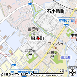 熊本県宇土市船場町42周辺の地図
