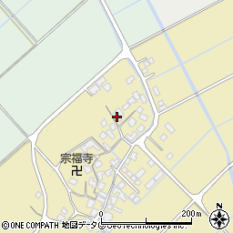 熊本県宇土市椿原町517周辺の地図