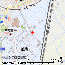 熊本県宇土市旭町241周辺の地図