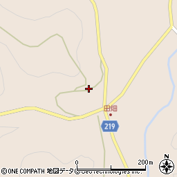 熊本県上益城郡御船町水越4147周辺の地図