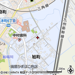 熊本県宇土市旭町232-1周辺の地図