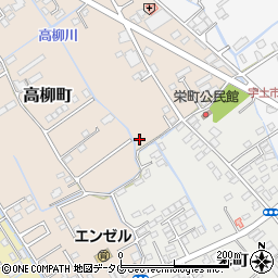 熊本県宇土市高柳町60周辺の地図