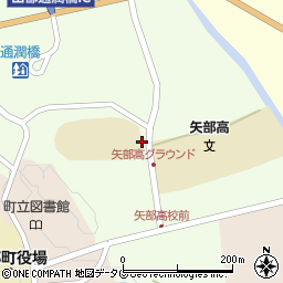 熊本県上益城郡山都町城平821周辺の地図