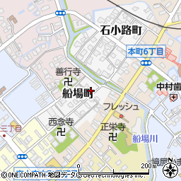 熊本県宇土市船場町37周辺の地図