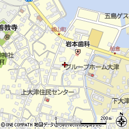五島高校官舎周辺の地図