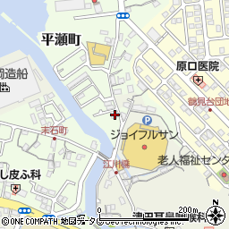 長崎県長崎市平瀬町68周辺の地図