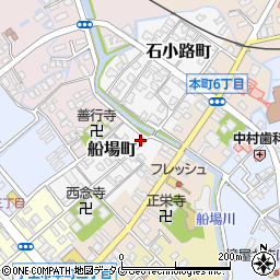 熊本県宇土市船場町27周辺の地図