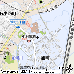 熊本県宇土市旭町141周辺の地図
