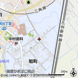 熊本県宇土市旭町235周辺の地図