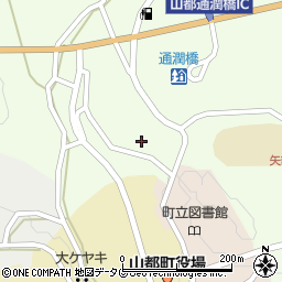 熊本県上益城郡山都町城平743周辺の地図