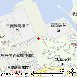 江藤酸素株式会社　長崎営業所周辺の地図