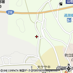 熊本県上益城郡山都町城平54周辺の地図