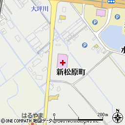 熊本県宇土市新松原町135周辺の地図