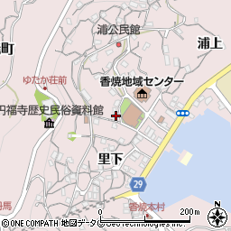 長崎県長崎市香焼町浦上722-7周辺の地図