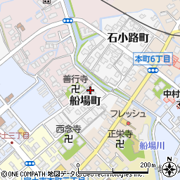 熊本県宇土市船場町32周辺の地図