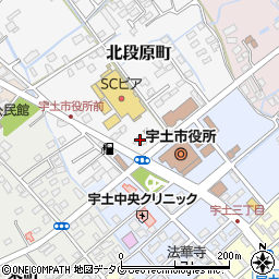 九州労働金庫宇土支店周辺の地図