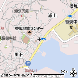 長崎県長崎市香焼町里下567周辺の地図